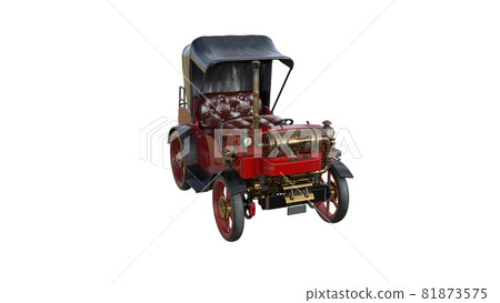 3d model of an old car rendered at different angles, isolated on a white background. 3D rendering, 3D illustration. 3d model of an old car rendered at different angles, isolated on a white background. 3D rendering, 3D illustration. 81873575