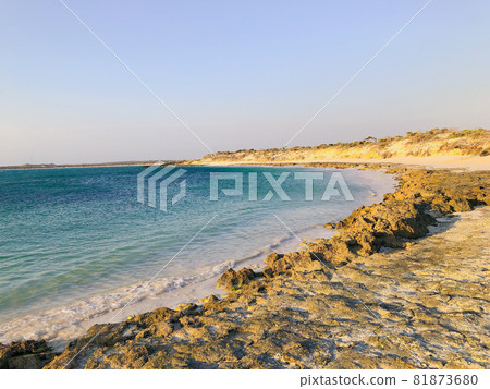 [Madagascar] Emerald green lagoon beach (Andabadaka) 81873680