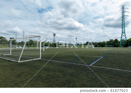 足球球門和場地埼玉體育場練習場 81877023