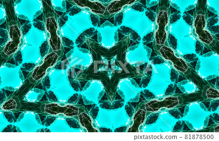 Deep nephritis star kaleidoscope. Abstract trendy decorative seamless pattern of geometrical elements in nephritis shades. Jade geometric shapes. Deep nephritis star kaleidoscope. Abstract trendy decorative seamless pattern of geometrical elements in nephritis shades. Jade geometric shapes. 81878500
