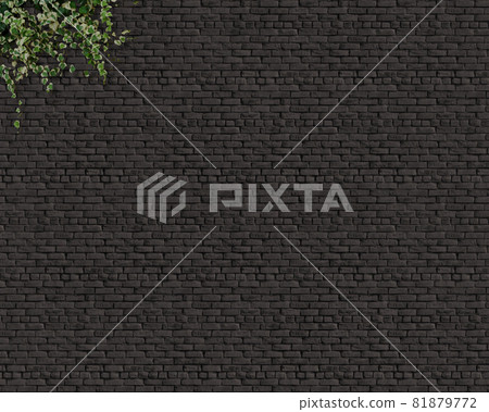 Tile brick-like background material leaves Tile brick-like background material leaves 81879772