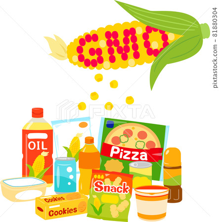 使用轉基因玉米的食品 使用轉基因玉米的食品 81880304