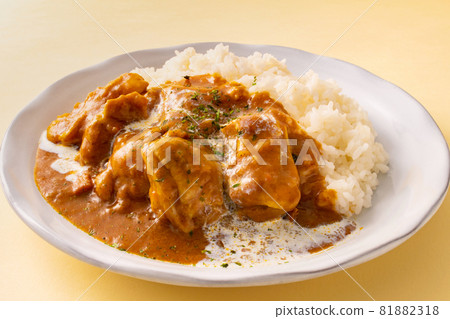 Image of butter chicken curry 81882318