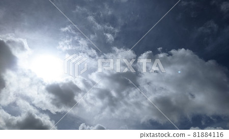 Clouds under light and shadow Clouds under light and shadow 81884116