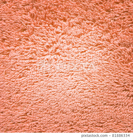 Orange towel texture 81886334