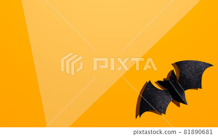 Halloween black paper bat Halloween black paper bat 81890681