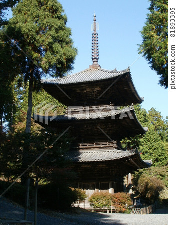 Jorakuji Mie Pagoda Konan City, Shiga Prefecture 81893395