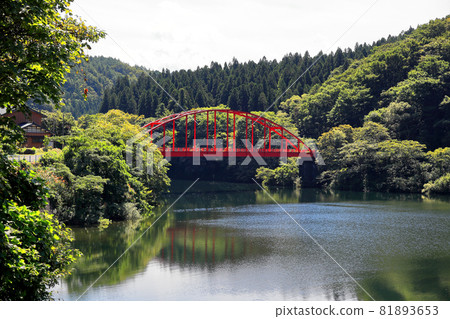 Arakawa Gorge Scenery Hachiro Bridge 81893653