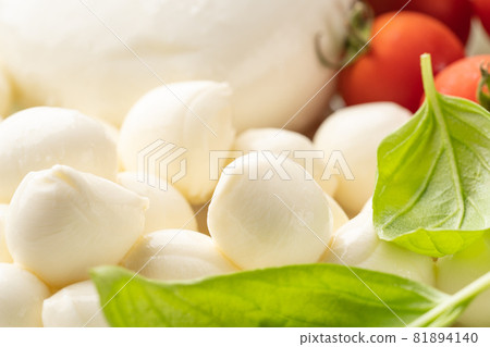 Mozzarella cheese Mozzarella cheese 81894140