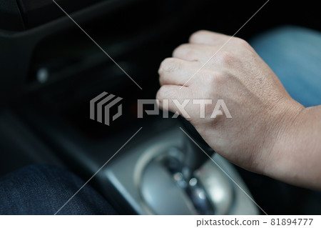 Thailand car left hand side gear strick. Thailand car left hand side gear strick. 81894777