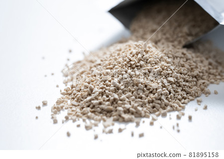 Image material of powdered granules 81895158
