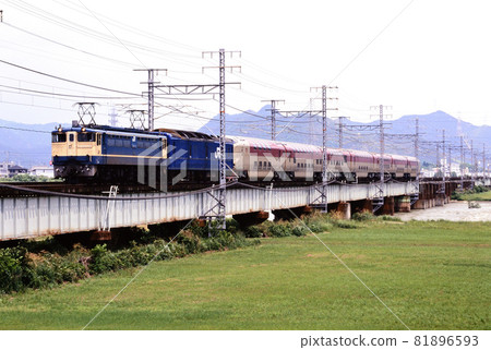 1998 EF651131 Sunrise 285系列牽引性能試驗列車上三洋線 81896593