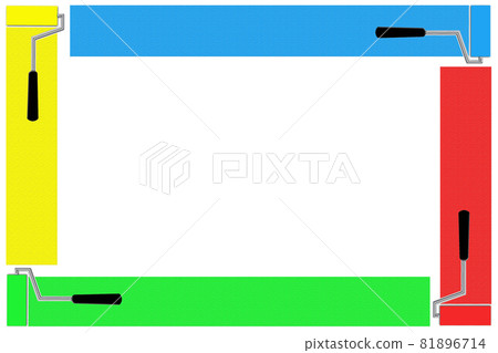 繪畫滾筒框架複製空間 繪畫滾筒框架複製空間 81896714