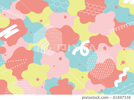 Retro pop American comics Fengyun pattern 81897336