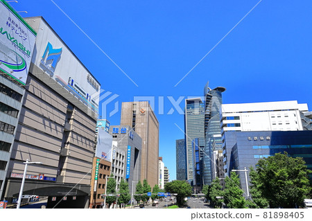 名古屋市中村區名江南4丁目人行天橋名江通的風景 名古屋市中村區名江南4丁目人行天橋名江通的風景 81898405