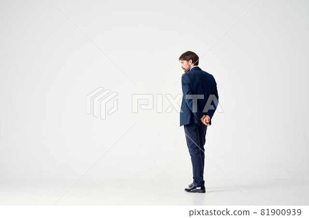 man in a jacket and tie emotions successful happy boss 81900939