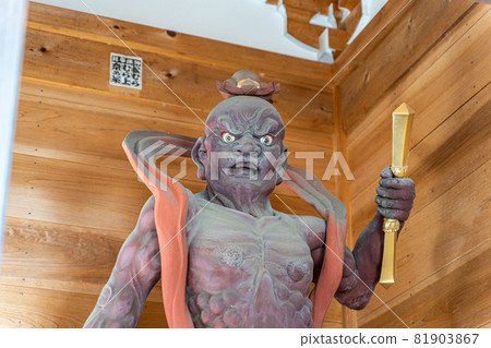 [No. 23 Temple] Yakuoji Temple Nio Statues [Shikoku 88 Temples] 81903867