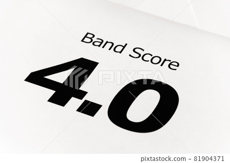 IELTS score image 4.0 - Stock Photo [81904371] - PIXTA