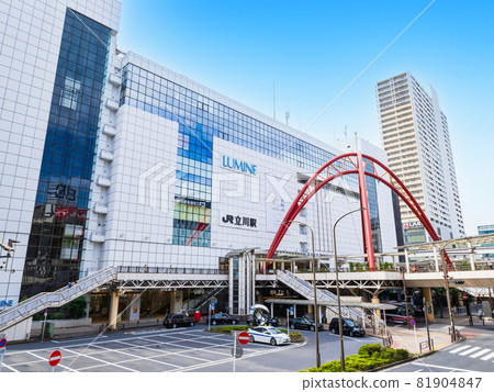 Tokyo Tachikawa Station North Exit 81904847