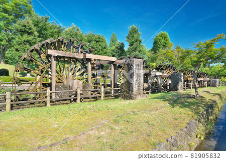 【水車】富山縣礪波市中村 81905832