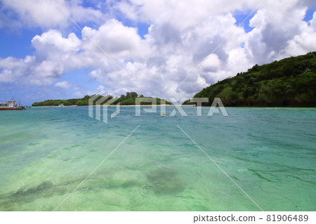 石垣島川平灣的景色 81906489