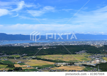 Rural scenery seen from the Konan Alps Rural scenery seen from the Konan Alps 81907004