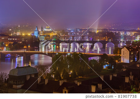 Cityscape of Prague - Czech Republic 81907738