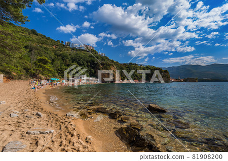 Beach at Budva Montenegro 81908200