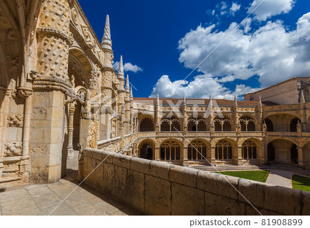 The Jeronimos Monastery - Lisbon Portugal The Jeronimos Monastery - Lisbon Portugal 81908899