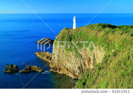 [Kochi Prefecture] Cape Ashizuri under clear skies 81911051