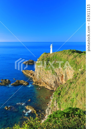 [Kochi Prefecture] Cape Ashizuri under clear skies 81911115