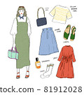 Coordination hand-drawn illustration 81912028