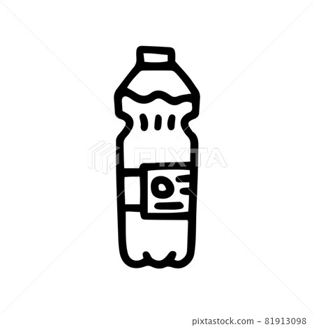 bottle of water line vector doodle simple icon bottle of water line vector doodle simple icon 81913098