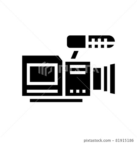 video camera glyph icon vector illustration video camera glyph icon vector illustration 81915186