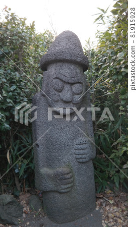 Sculpture in Dolharubang, Jeju Island, Korea 81915928