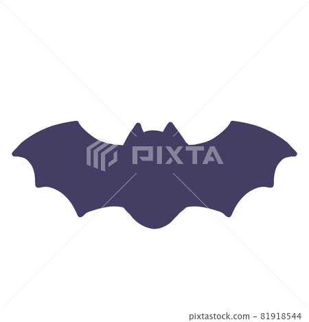Navy bat silhouette 81918544