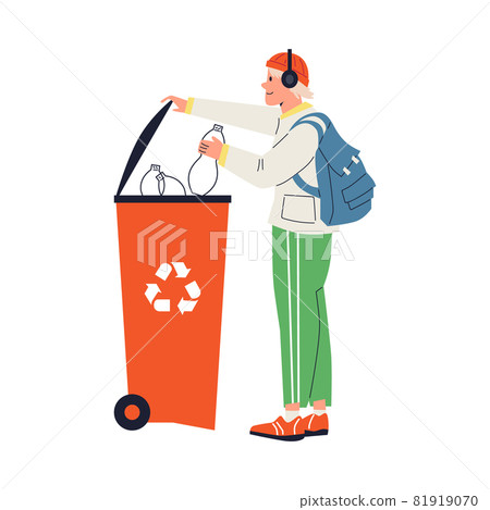 Recycling Dustbins Stock Illustrations – 68 Recycling Dustbins Stock  Illustrations, Vectors & Clipart - Dreamstime