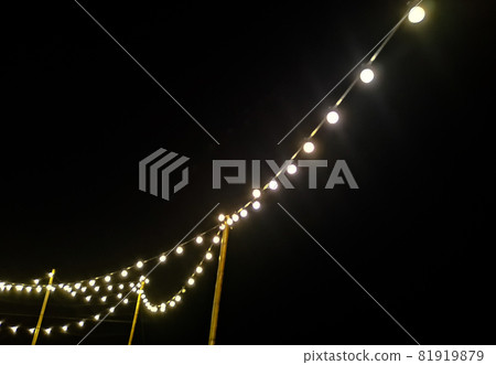 light bulb at night light bulb at night 81919879
