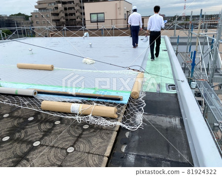 Condition inspection of PVC sheet work Condition inspection of PVC sheet work 81924322