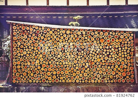 日本柴火架原景 81924762