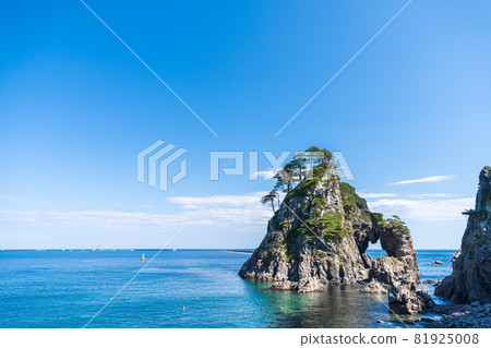 "Iwate Prefecture" Kuji City, Kosode Beach 81925008