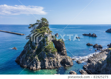 鳥瞰“岩手縣”久治市小袖海水浴場 81925273