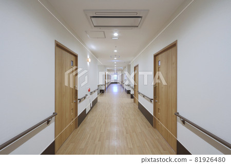 Long-term care facility corridor 81926480