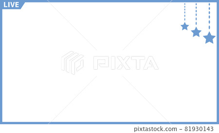 Thumbnail frame [star decoration] (6) 81930143