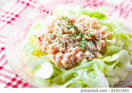 雪蟹松肉生菜芹菜沙拉 雪蟹松肉生菜芹菜沙拉 81931983