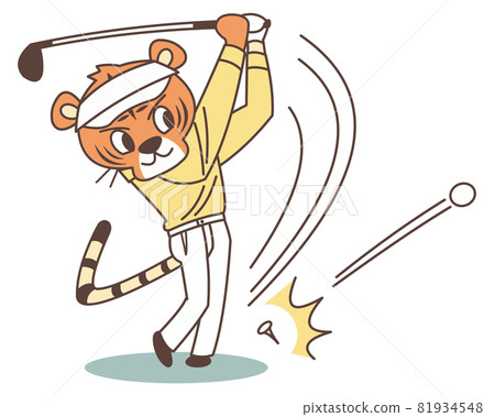 Tiger Year Golf Nice Shot Tiger Year Golf Nice Shot 81934548