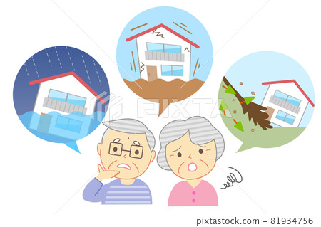Seniors worried about homes and disasters 81934756