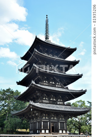 Kofukuji Temple (five-storied pagoda) [Nara City, Nara Prefecture] 81935206