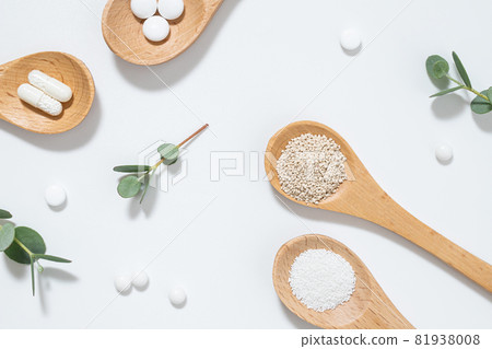 Image material of medicines and supplements 81938008