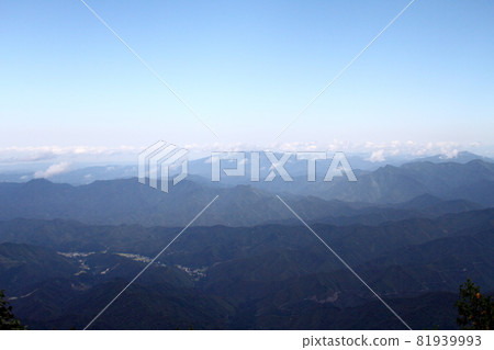 Echigo Komagatake mountaintop panorama Echigo Komagatake mountaintop panorama 81939993
